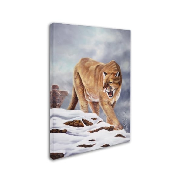 Geno Peoples 'Cougar' Canvas Art,35x47